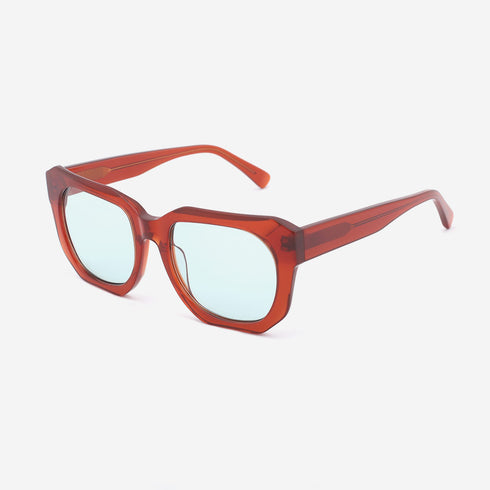 Alien Rectangular Acetate Unisex Sunglasses 22A8027
